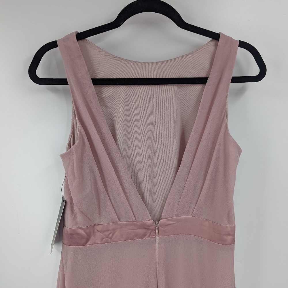 NWT LULU'S V-back Sleeveless Maxi Dress - Picture 5 of 8